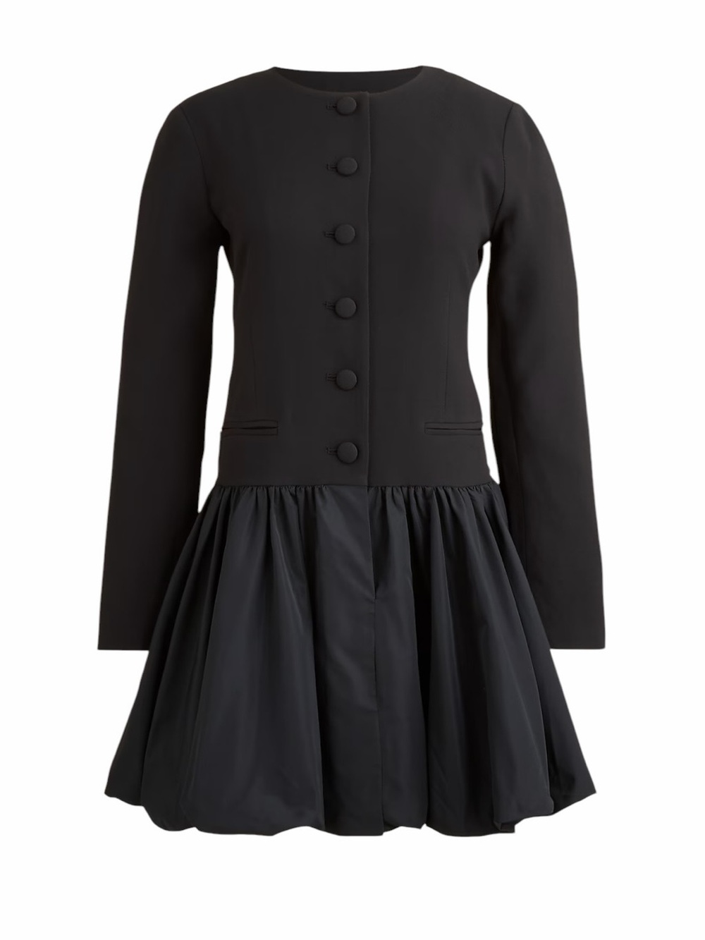 J. Crew Lady Jacket Mixy Dress - Black